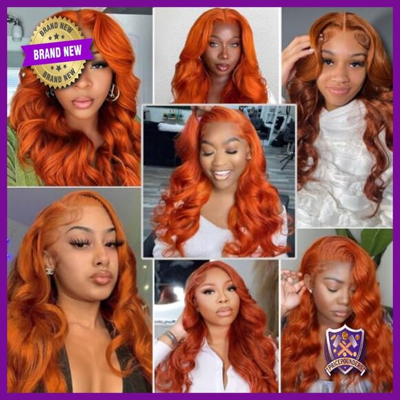 13x6 HD Lace Front Wig Human Hair Body Wave 180% Density Glueless